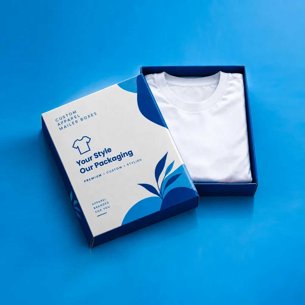 Custom Apparel Mailer Boxes with printing