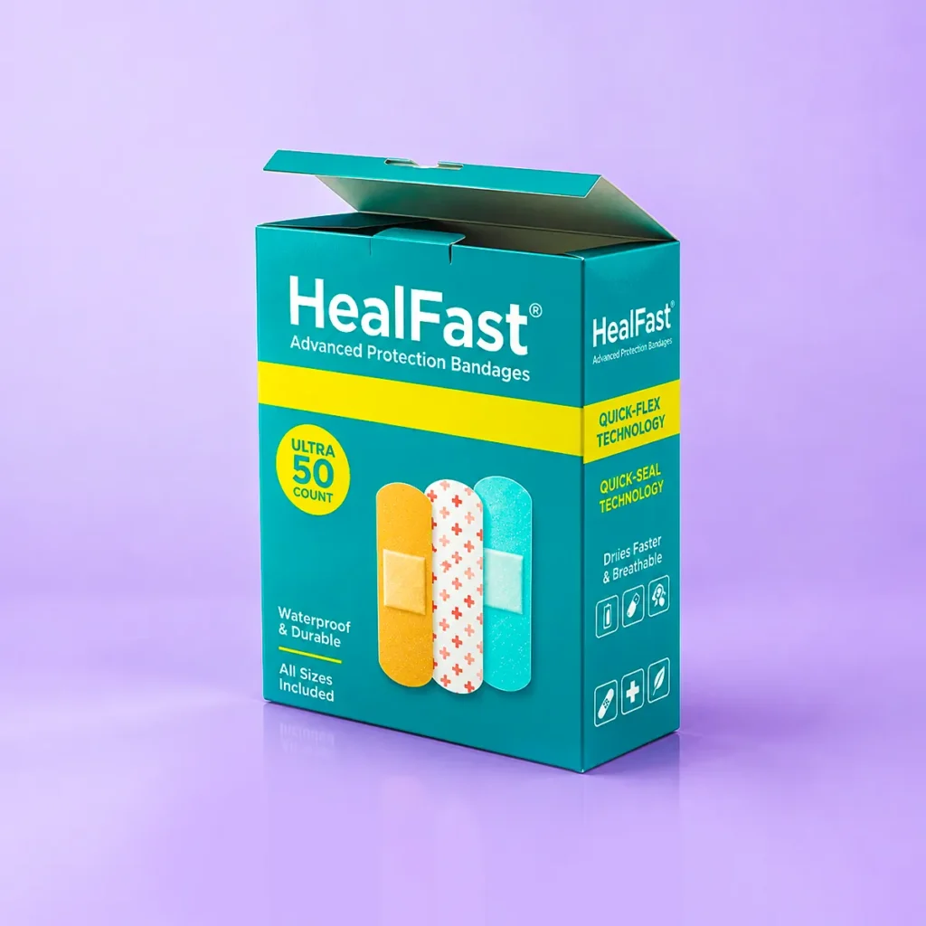 Custom Bandage Boxes with printing