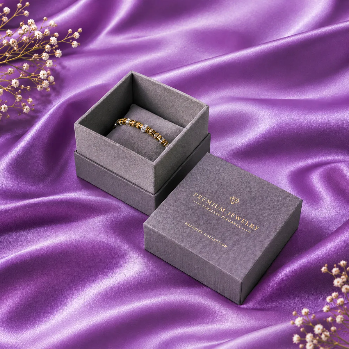 Custom Bracelet Boxes with logo