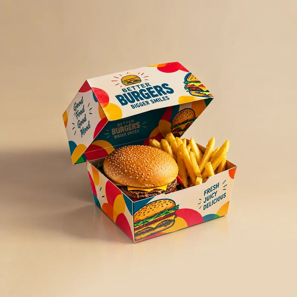 Custom Burger Boxes