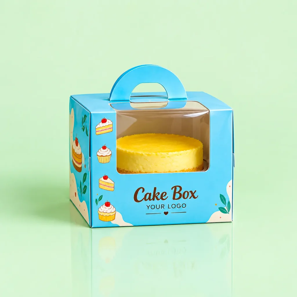 Custom Cake Boxes with logo