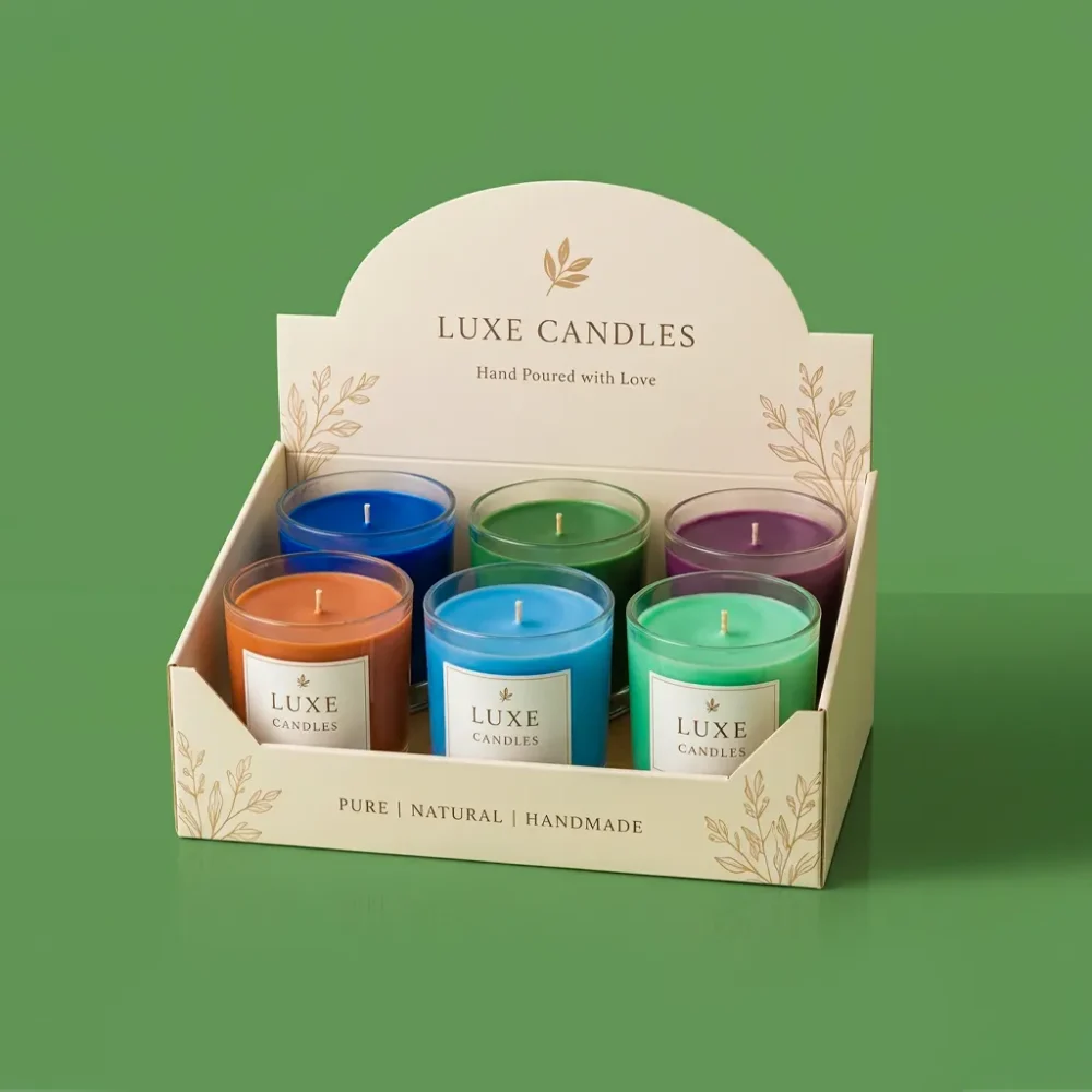 Custom Candle Display Boxes