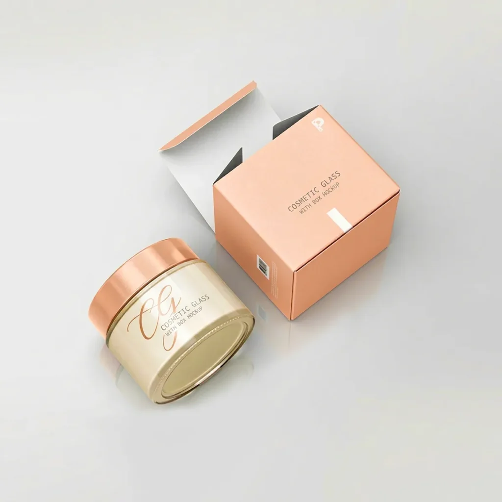 Custom Cream Boxes