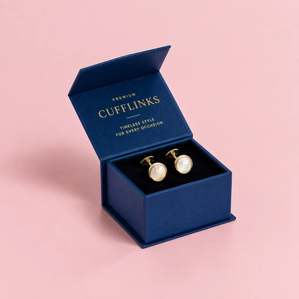 Custom Cufflink Boxes