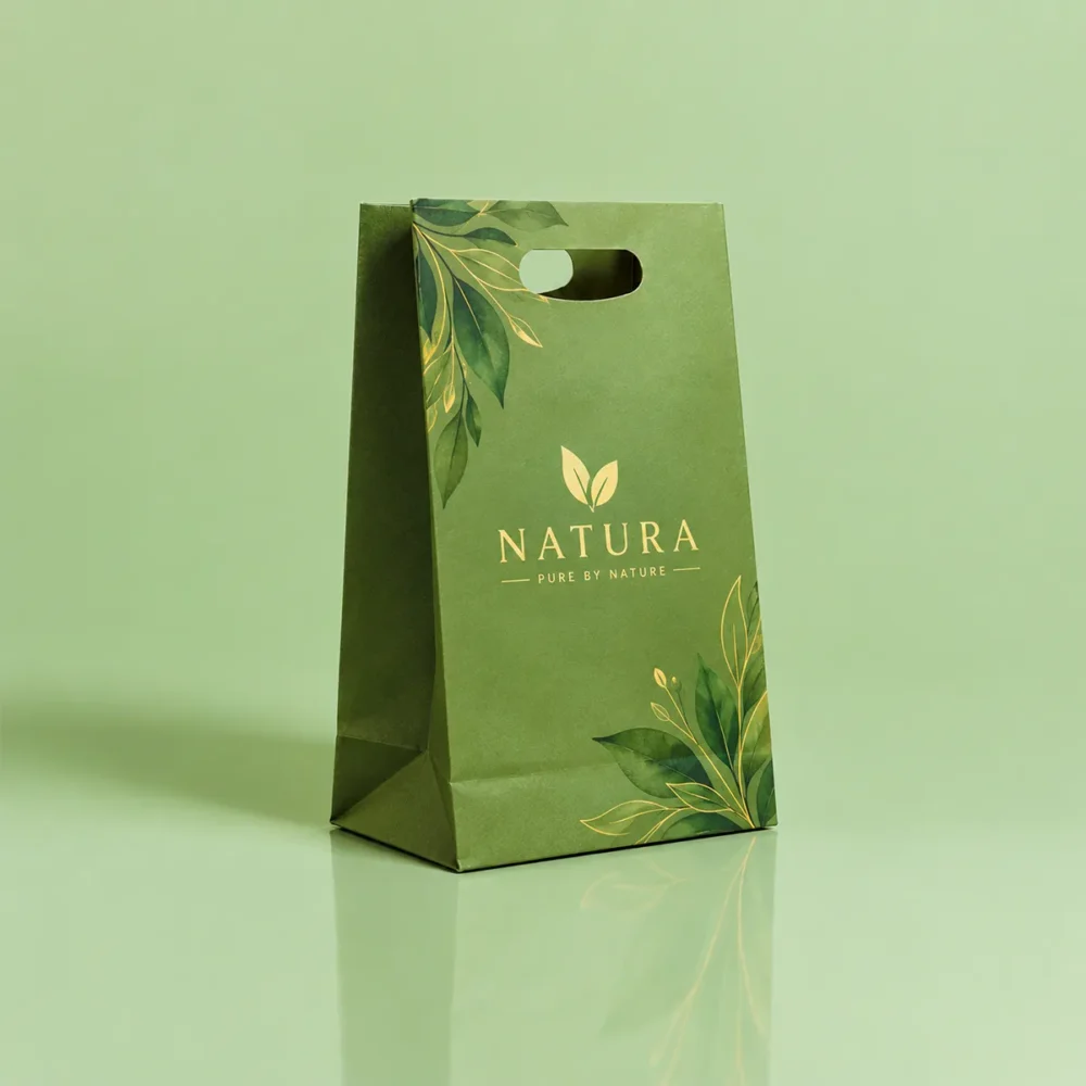 Custom Die-Cut Paper Bags