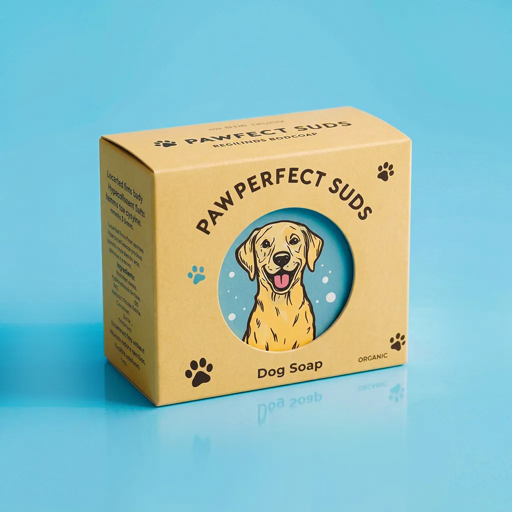 Custom Dog Soap Boxes