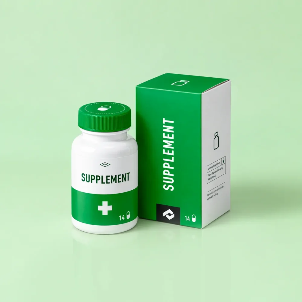 Custom Food Supplement Boxes