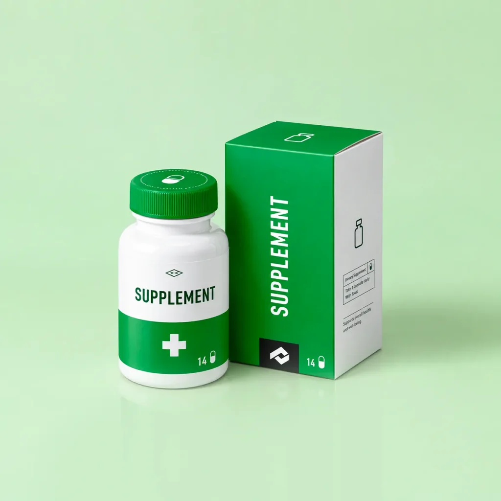 Custom Food Supplement Boxes