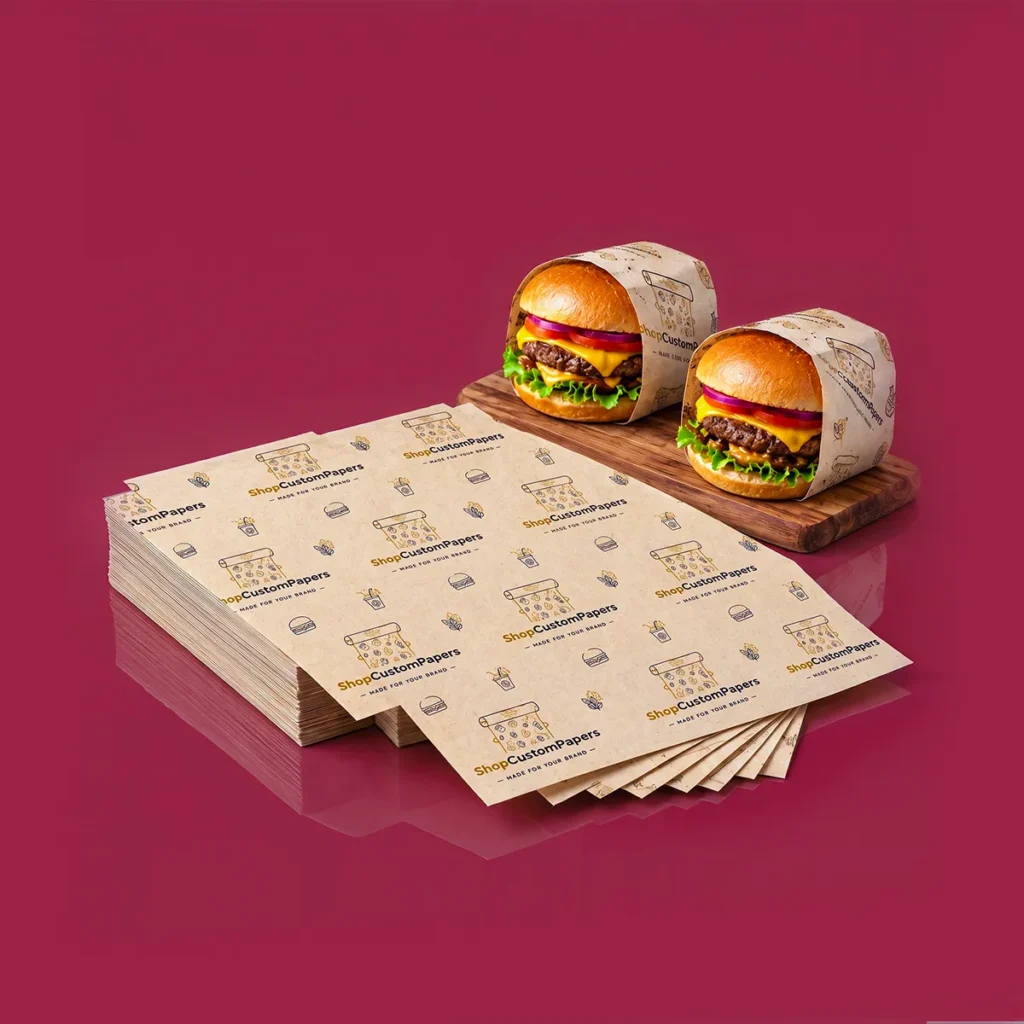 Custom Food Wrapping Paper