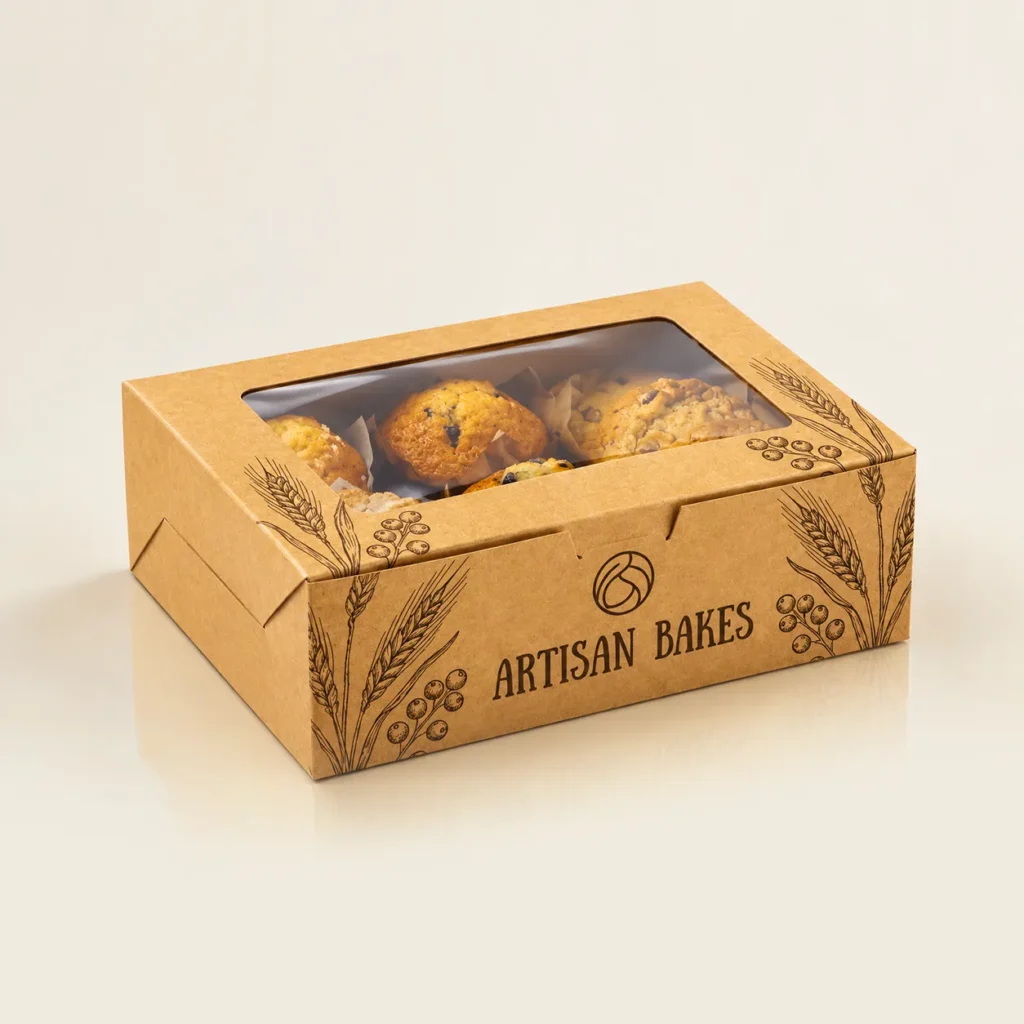 Custom Kraft Bakery Boxes