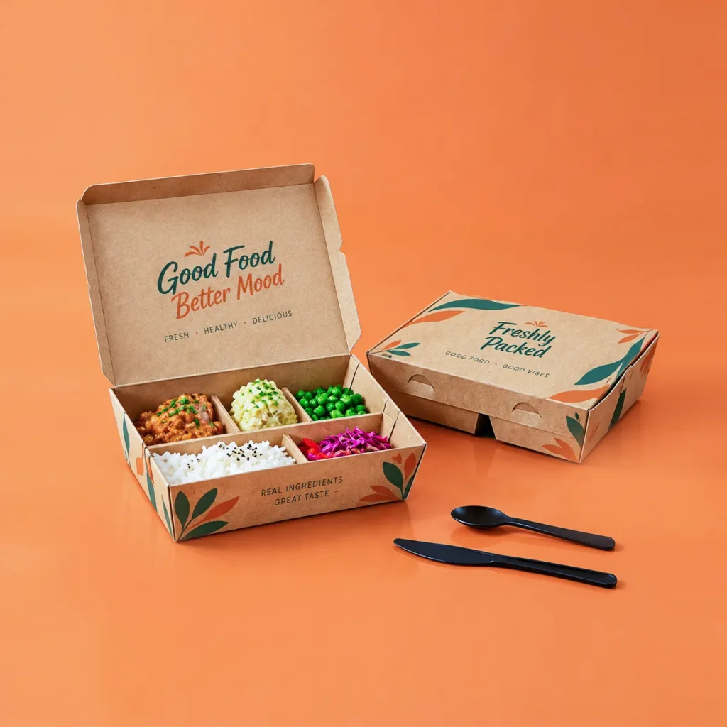 Custom Kraft Food Boxes