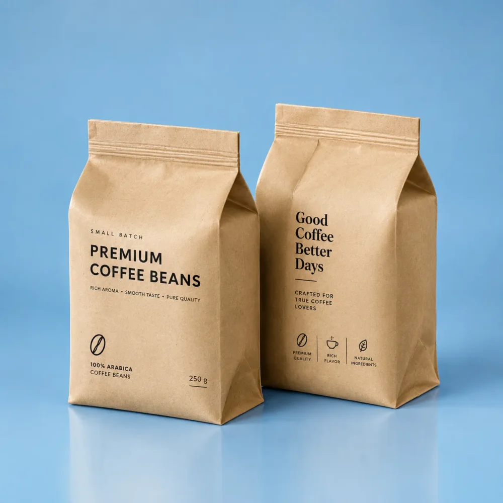 Custom Kraft Mylar Bags