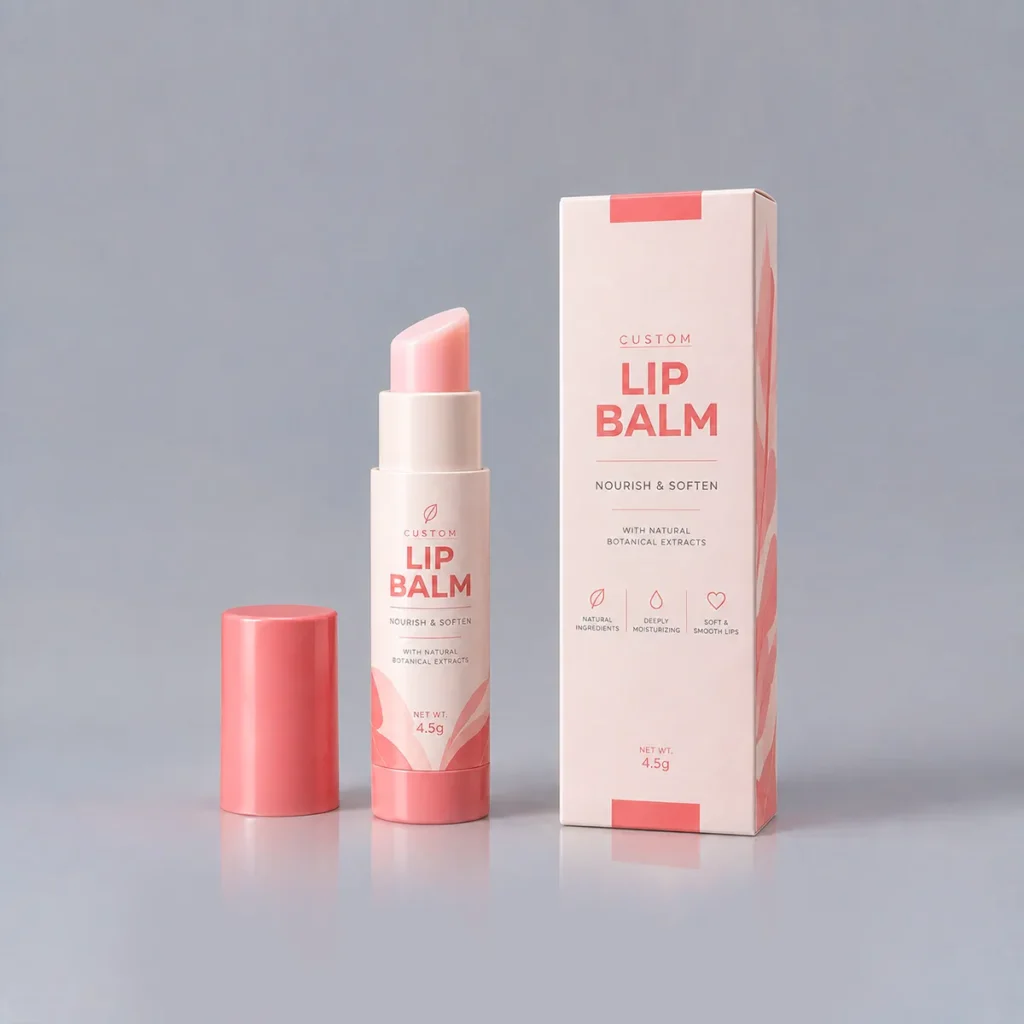 Custom Lip Balm Boxes with logo