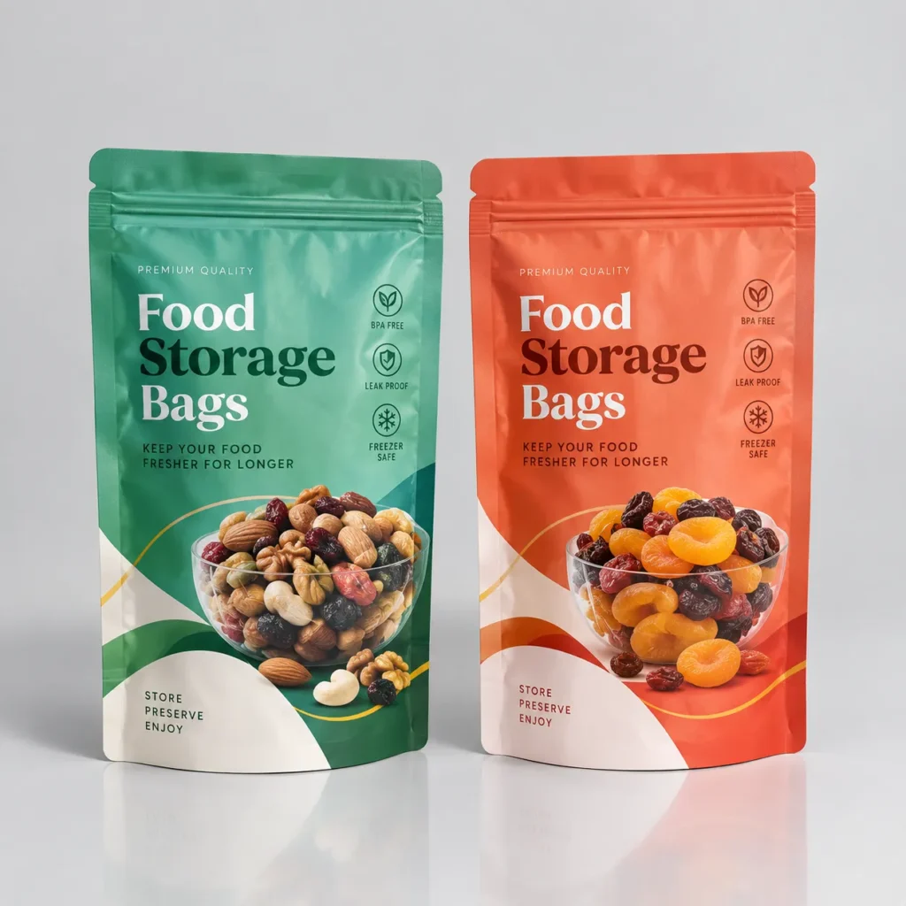 Custom Mylar Food Storage Bags