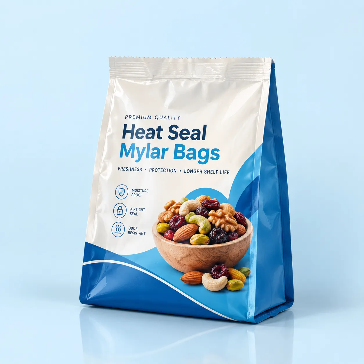Custom Mylar Heat Seal Bags