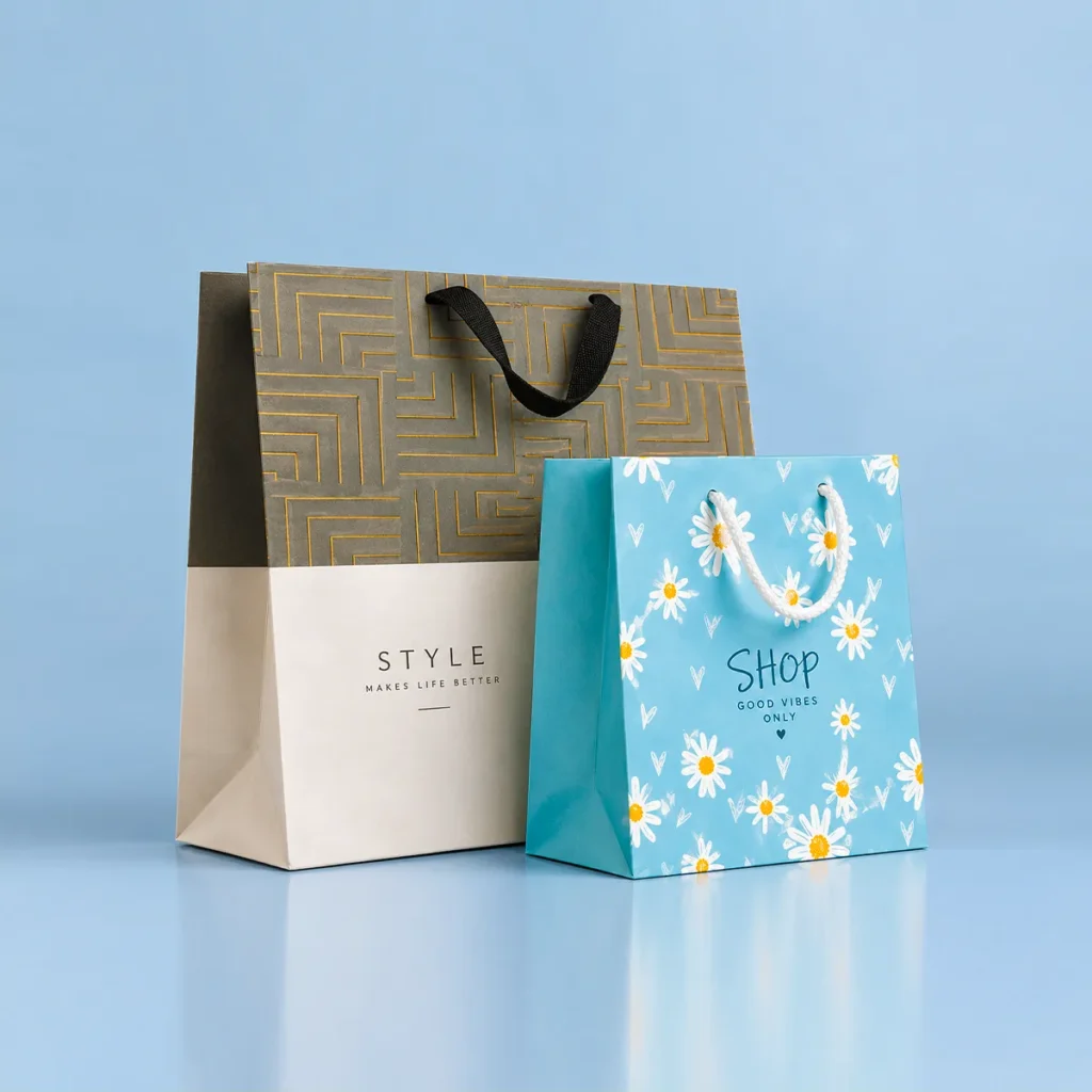 Custom Paper Shopping Bags