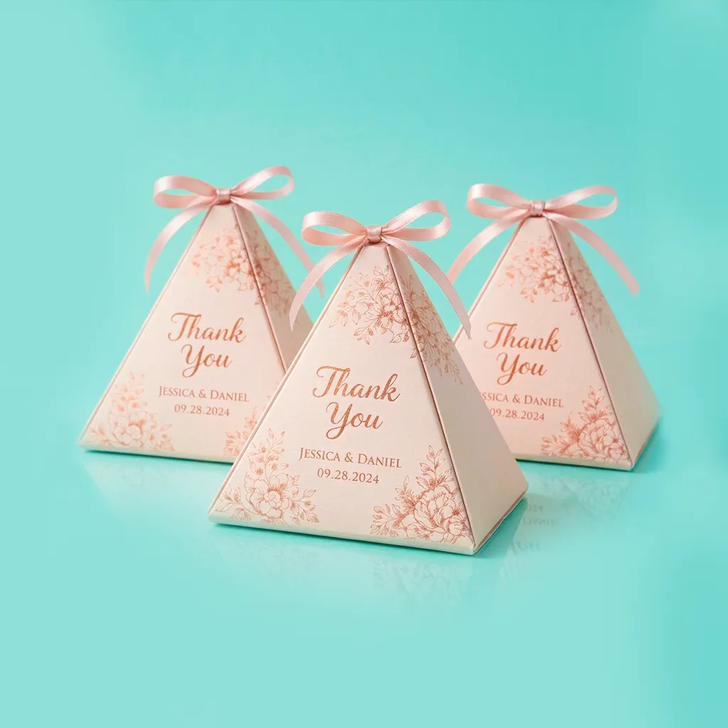 Custom Pyramid Candle Boxes