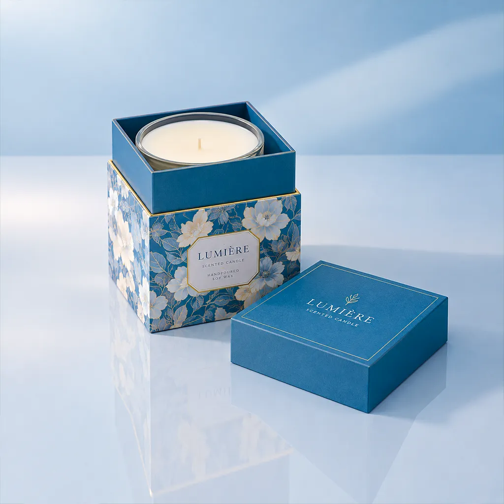 Custom Rigid Candle Boxes