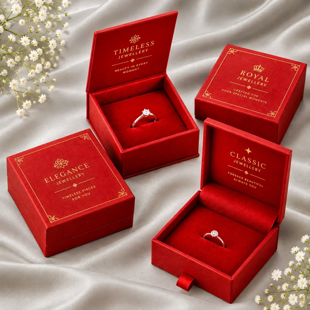 Custom Ring Boxes with logo
