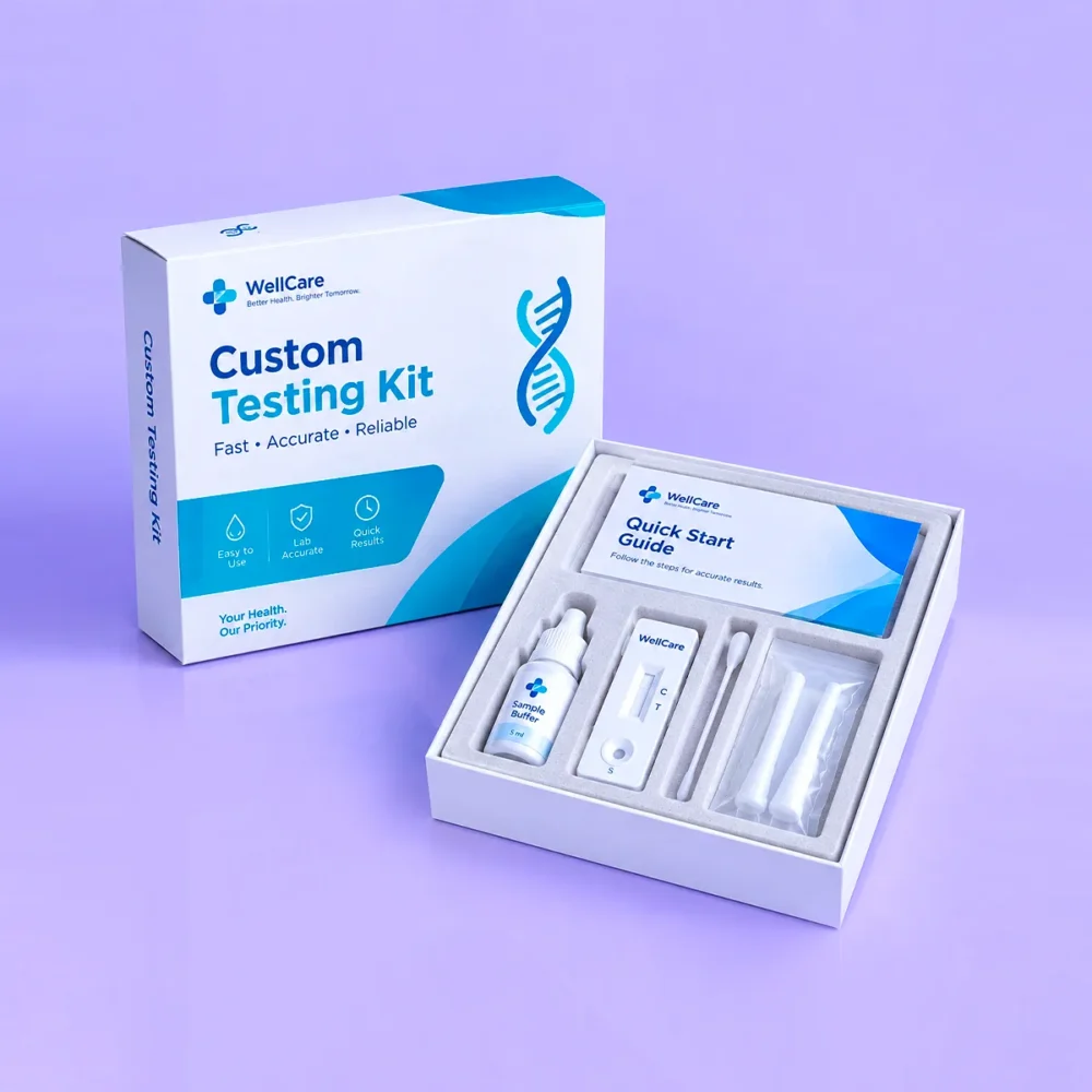 Custom Testing Kit Boxes