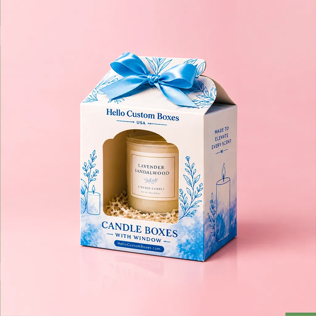Custom Window Candle Boxes