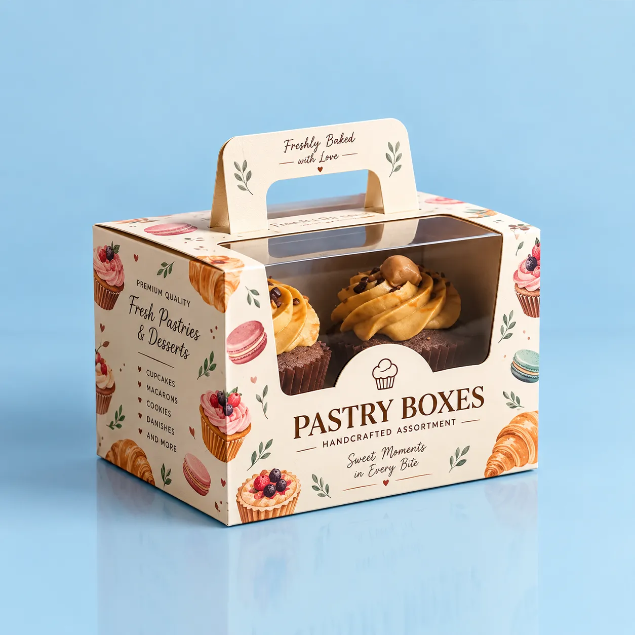 Custom pastry Boxes