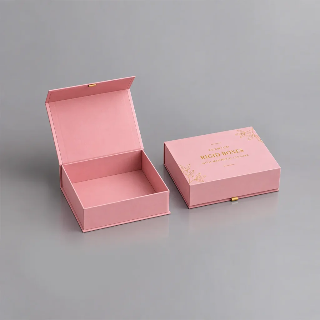 Rigid Boxes with Magnetic Closure