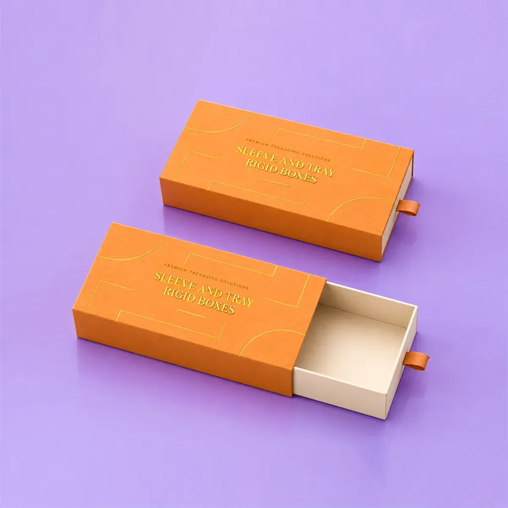 Sleeve and Tray Rigid Boxes