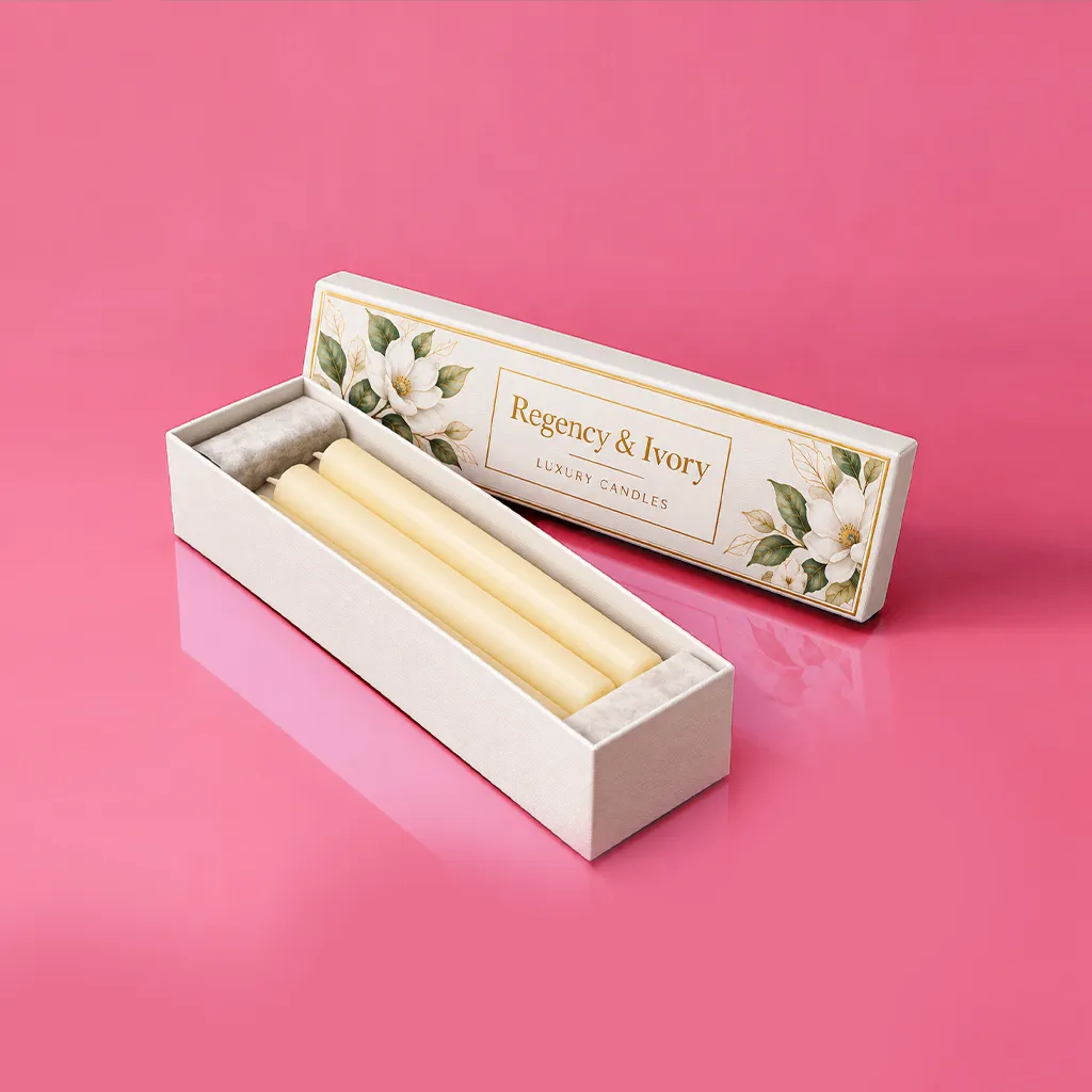 Custom Taper Candle Packaging