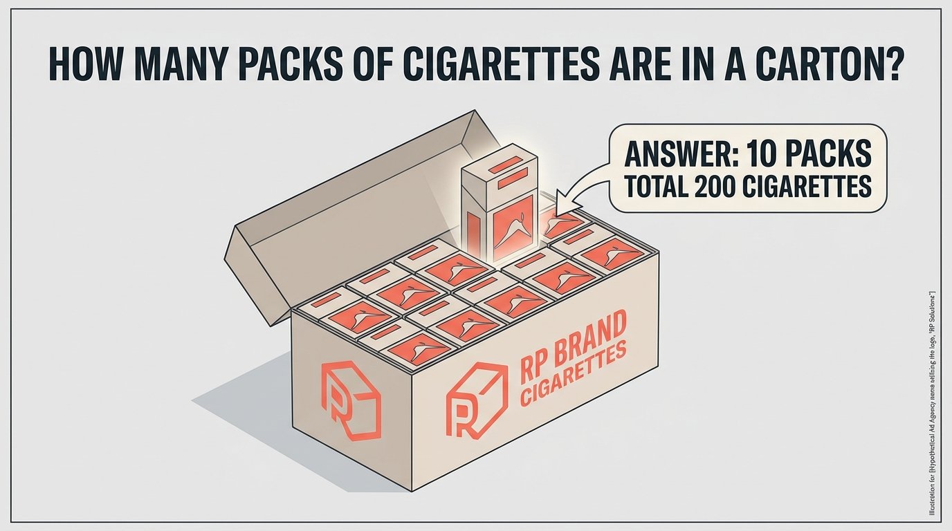 How Many Packs of Cigarettes are in a Carton