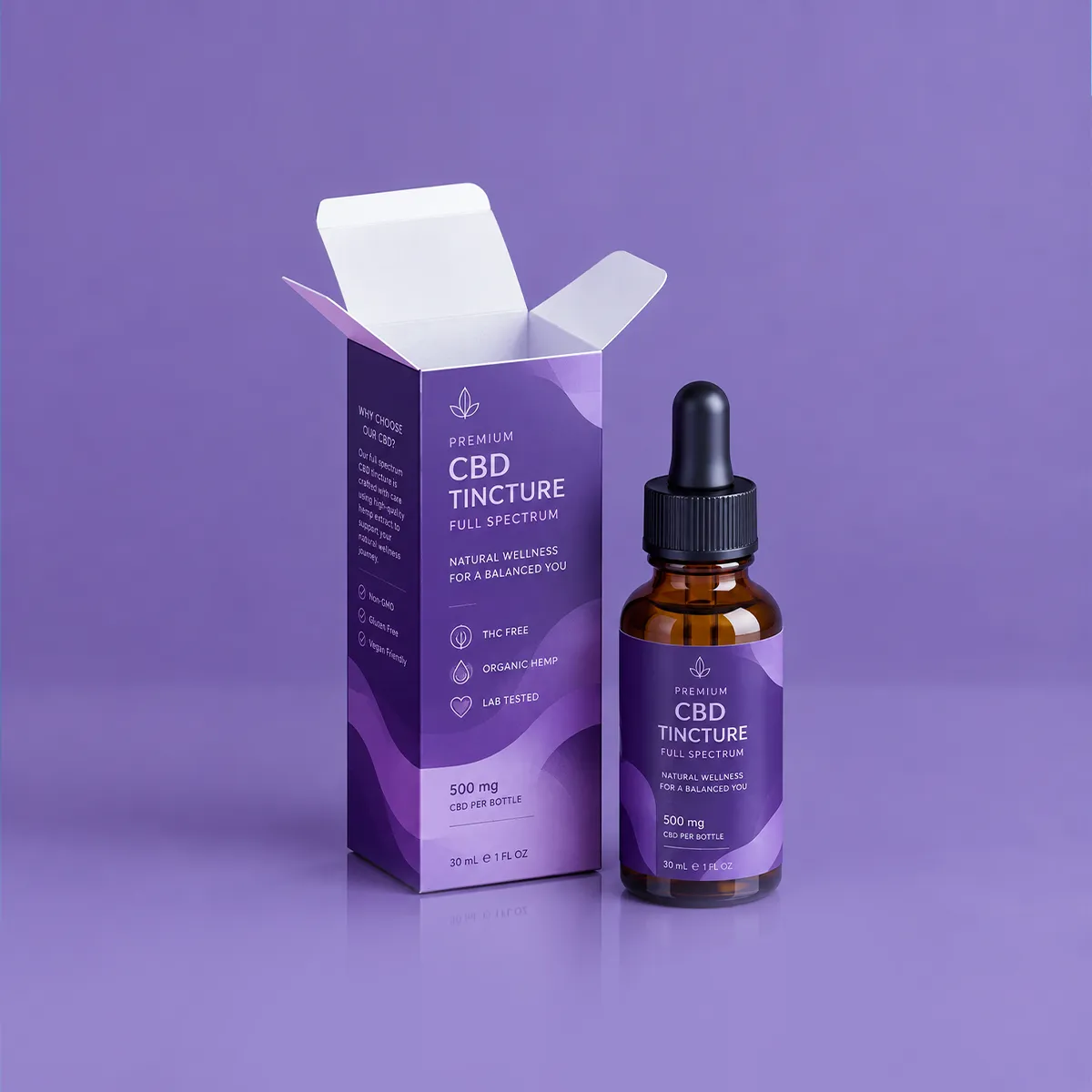 Custom CBD Tincture Boxes