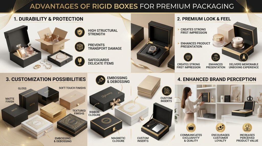 Why Rigid Boxes Are the Ultimate Luxury Packaging Choice - Pack Role