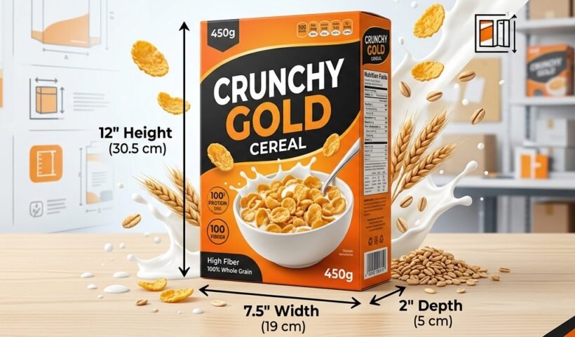 cereal box dimensions guide