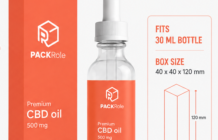 Custom 30 ml bottle boxes