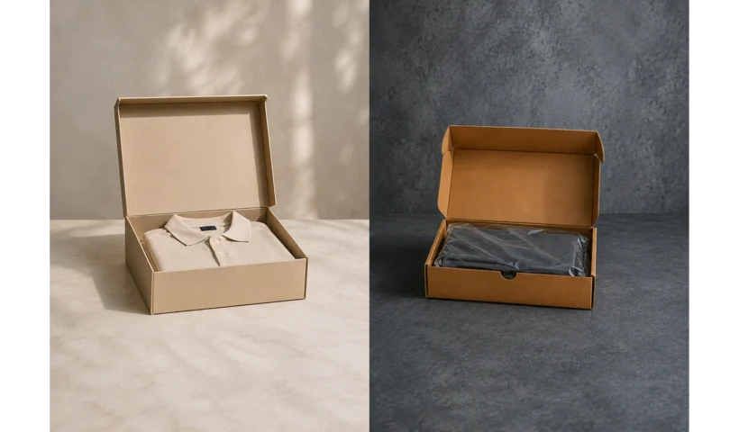 Apparel Packaging boxes vs Clothing Packaging boxes