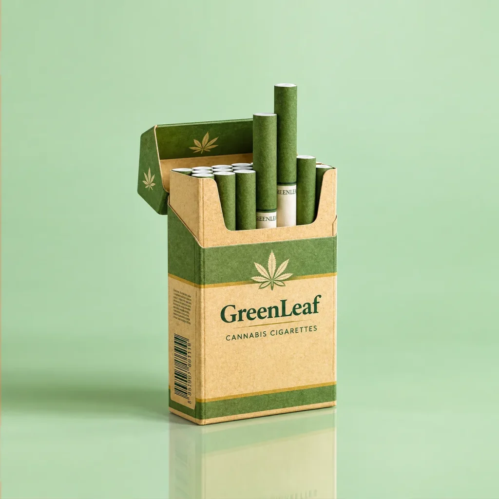 Custom Cannabis Cigarette Boxes