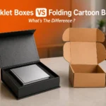 Booklet Boxes vs Folding Cartons What’s the Difference