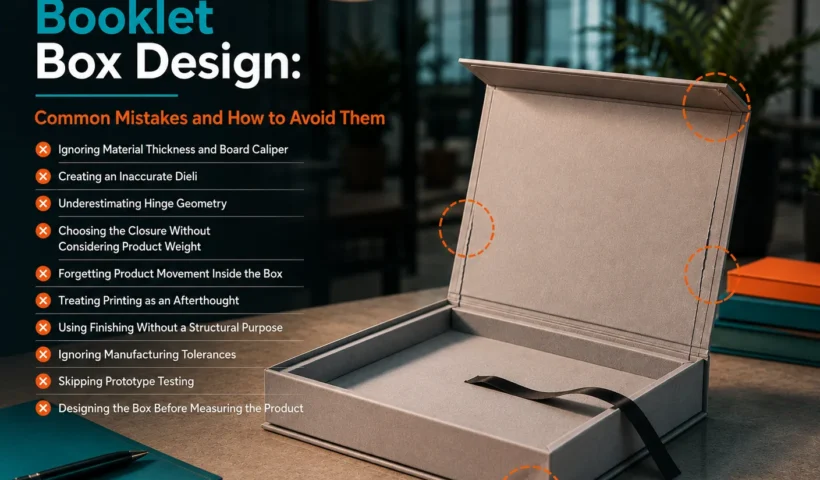 Custom Booklet Box Design Common Mistakes