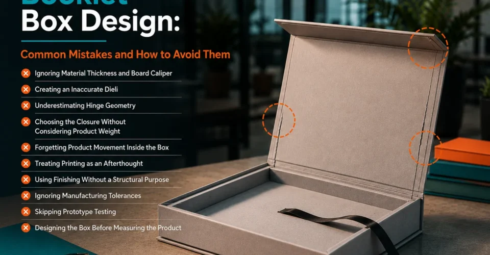 Custom Booklet Box Design Common Mistakes
