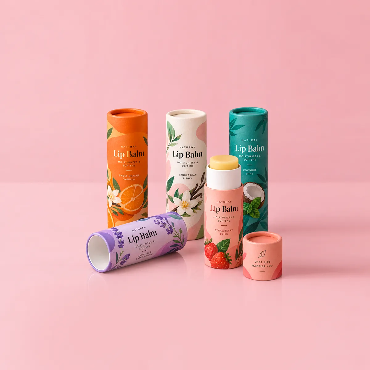 Custom Lip Balm Tubes