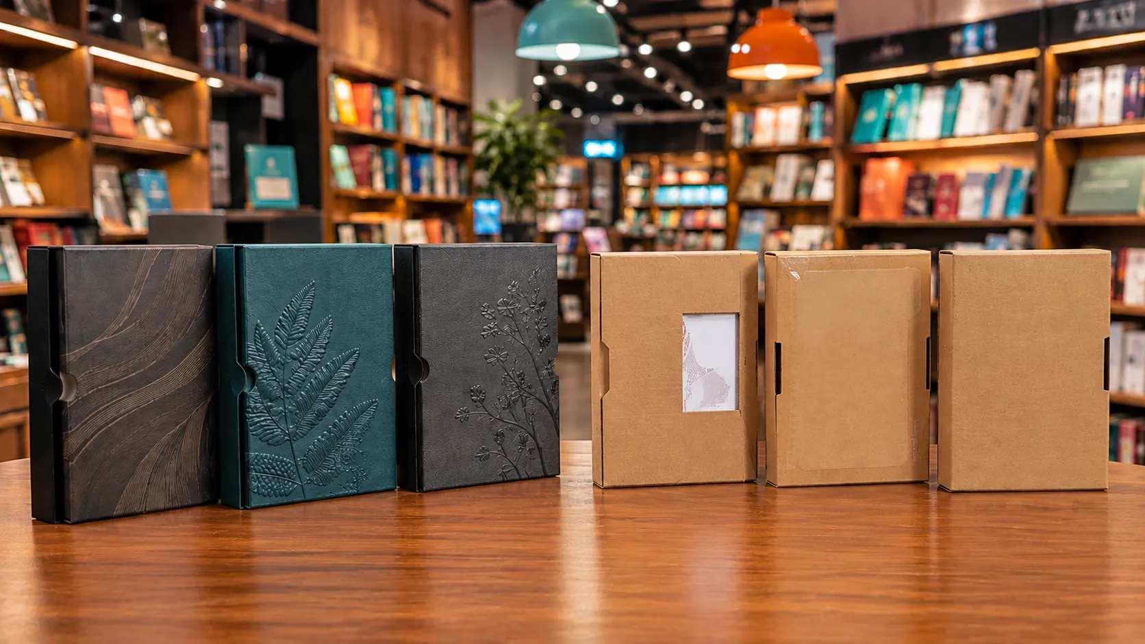 Custom Options for Rigid and Cardboard Booklet Boxes