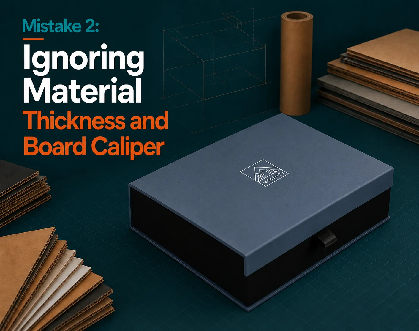 Mistake 2 Ignoring Material Thickness and Board Caliper