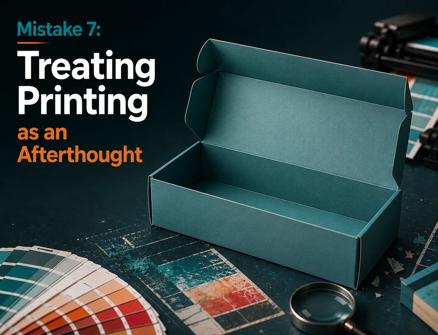 Mistake 7 Treating Printing as an Afterthought