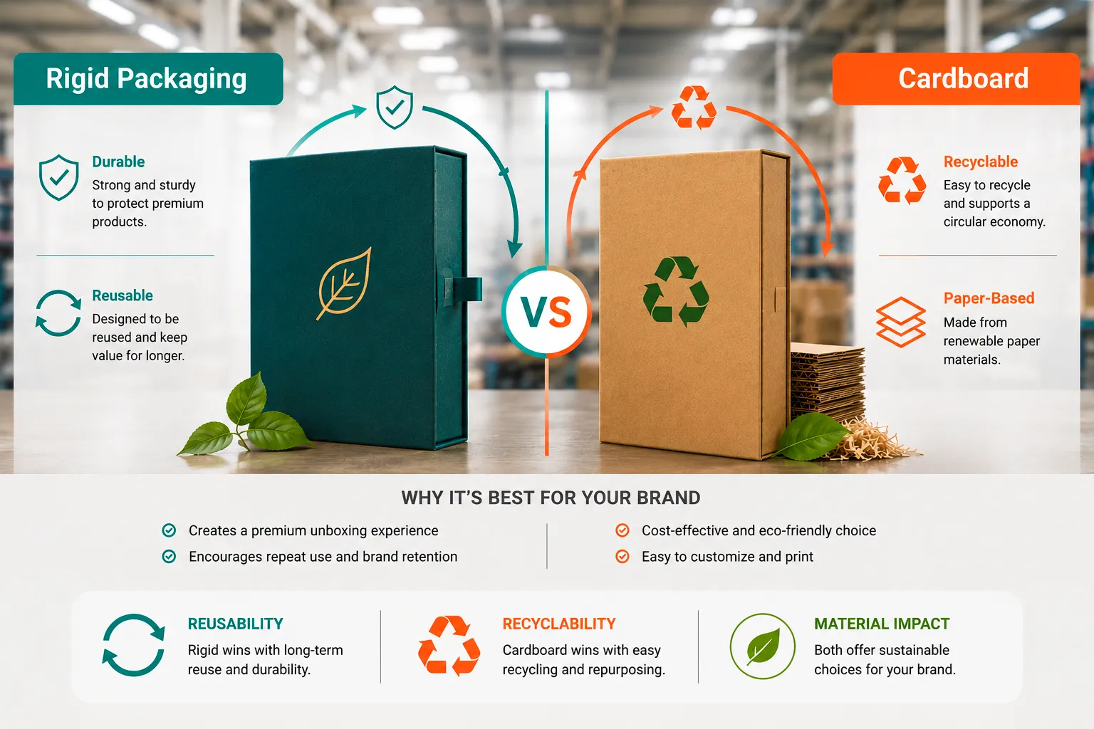 Rigid Packaging vs Cardboard What About Sustainability