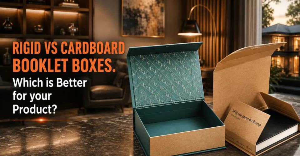 Rigid vs Cardboard Booklet Boxes Which Is Better for Your Product