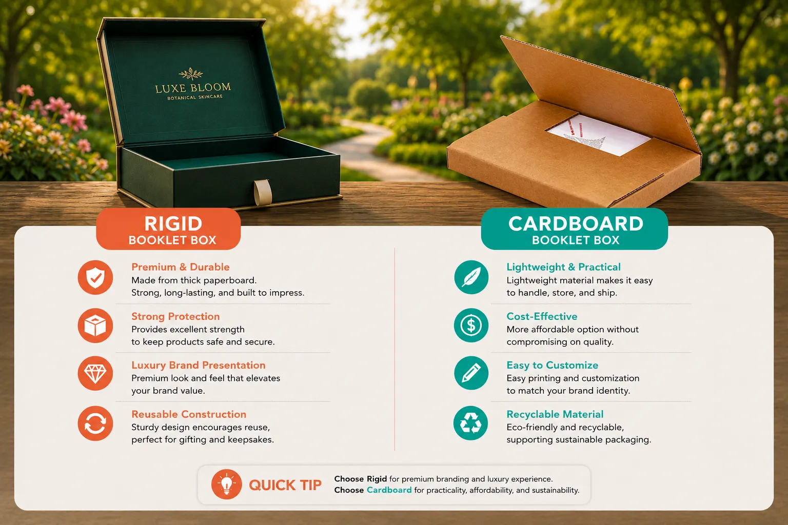 Which Booklet Box Is Right for Your Brand