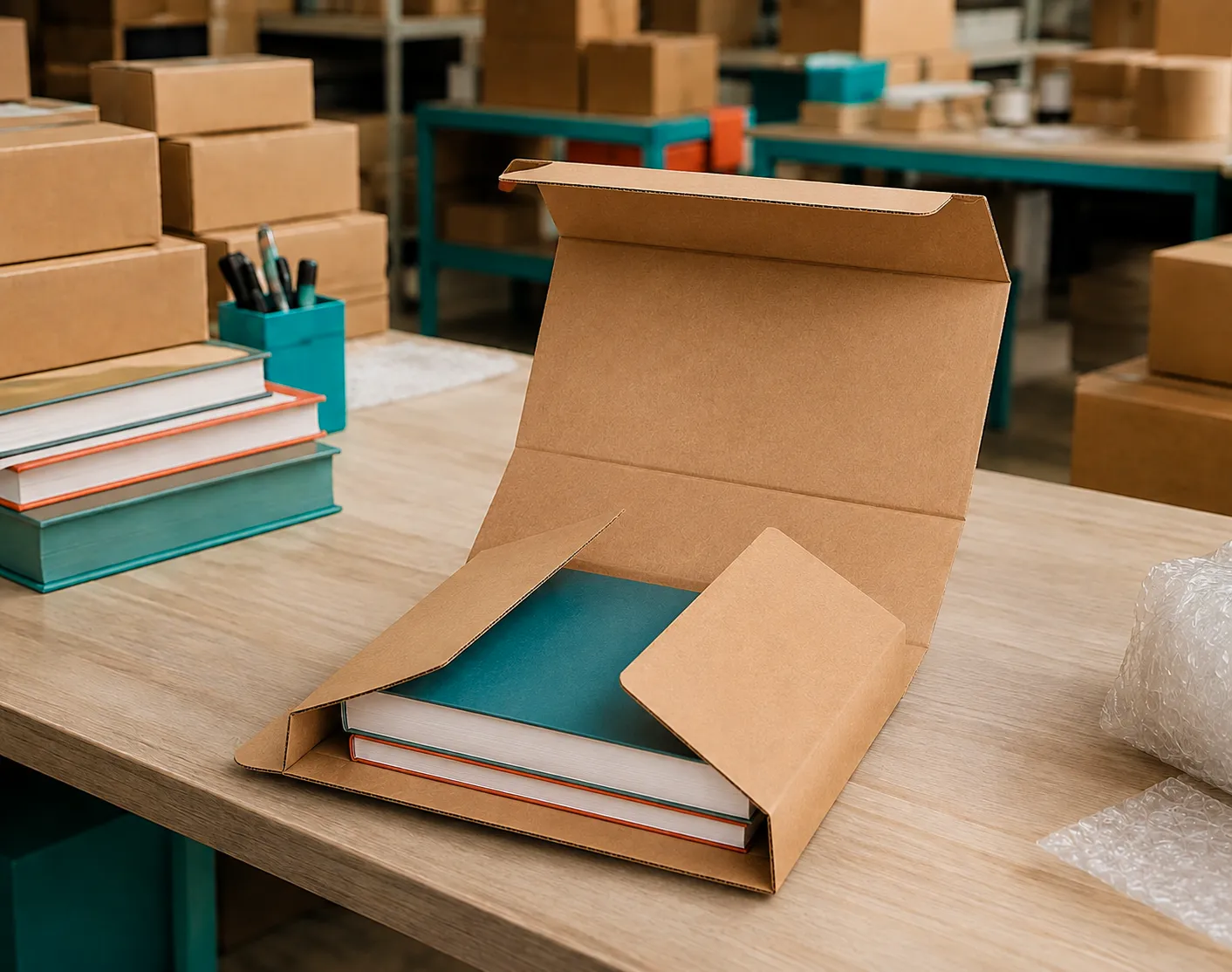 Wrap-Around Book Mailers