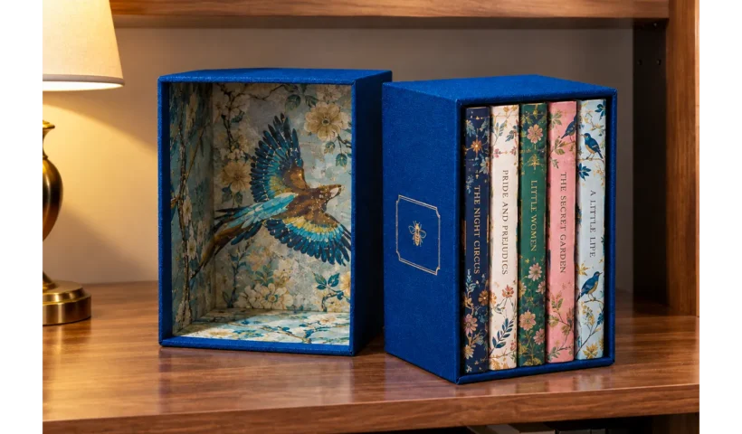 Decorative Book Storage Boxes That Also Protect Your Collection