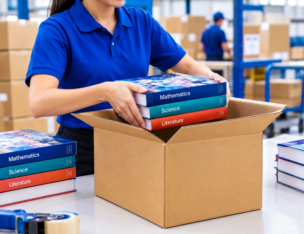 How Many Textbooks Fit in One Shipping Box