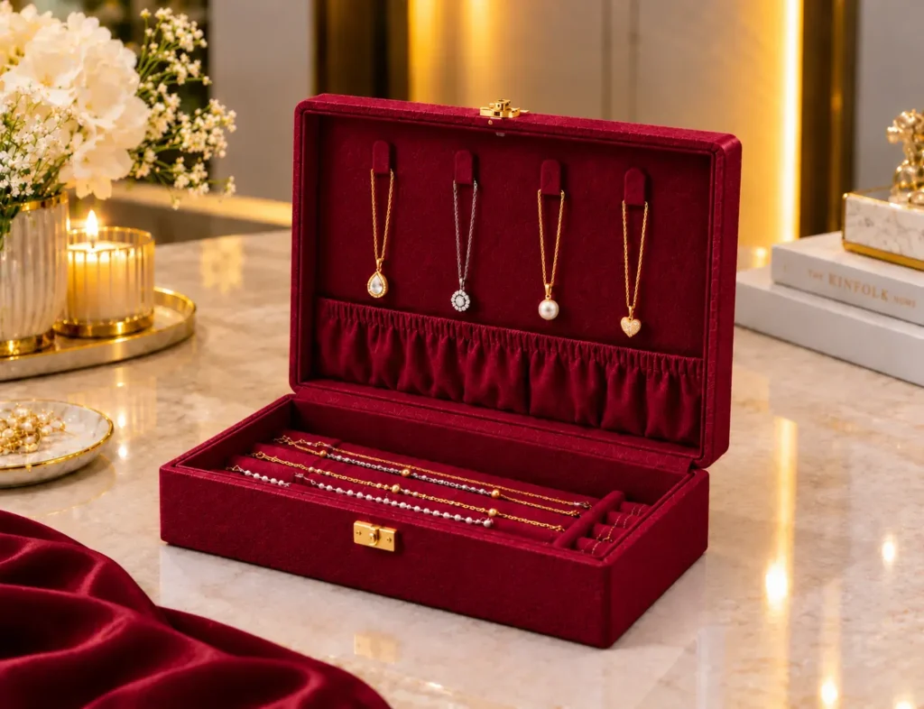 Necklaces with holding 